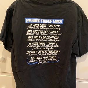 Funny swim t-shirt